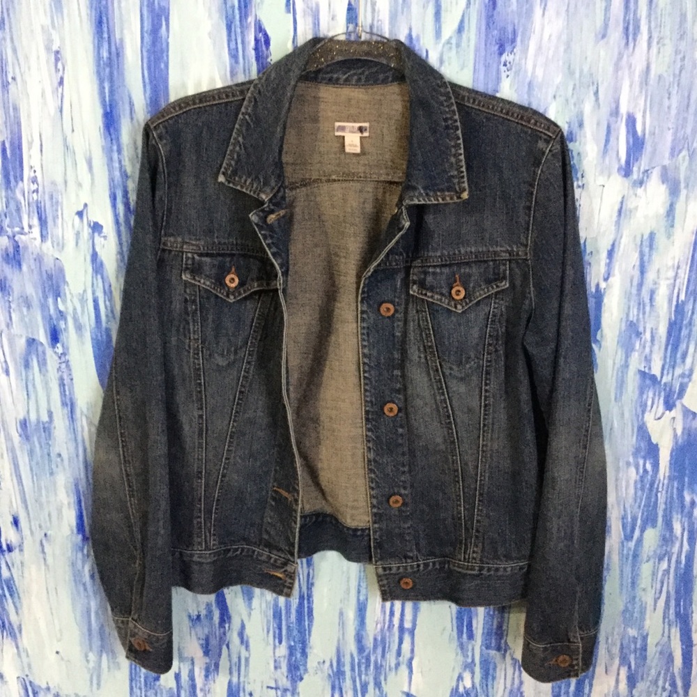 Vintage Style Gap Jean Jacket Size L